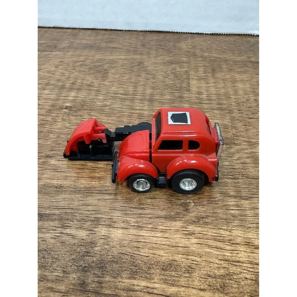 Transformers Mini-Car Red Bumblebee Figure Takara Vintage 1983
